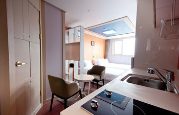 Residence Healing Hotel Daejeon Exterior foto